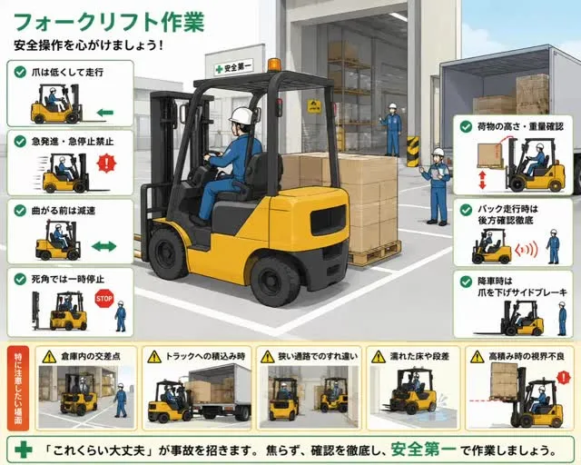 👷リフトによる安全操作