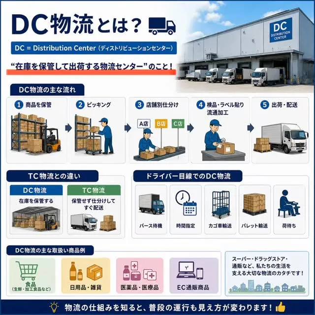 【DC物流とは？🚛📦】
